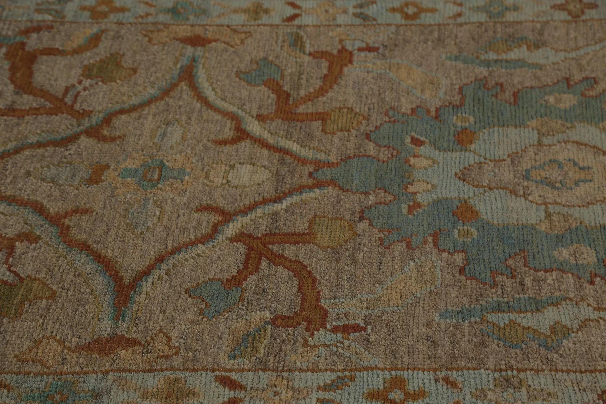 Oushak-Teppiche aus der Türkei – Design – 98133 (20. Jahrhundert) im Angebot