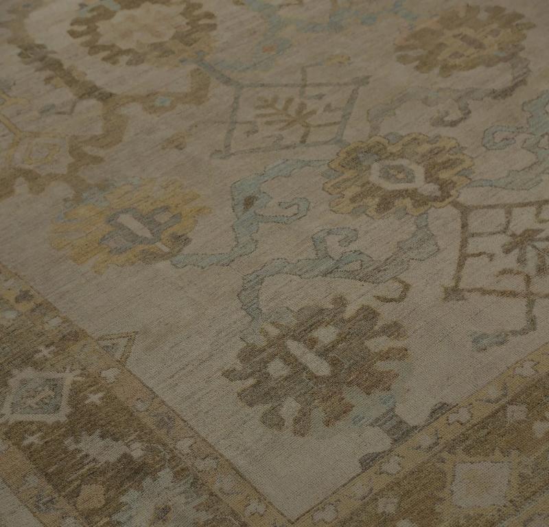 Oushak-Teppiche aus der Türkei – Design – 98140 (20. Jahrhundert) im Angebot