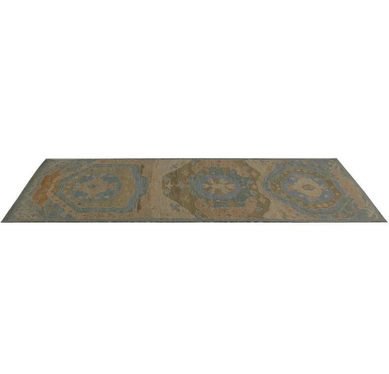 Tappeti per l'area della Turchia Oushak - Design - 98145 In condizioni ottime in vendita a Dallas, TX