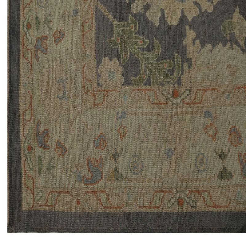 Oushak-Teppiche aus der Türkei – Design – 98149 (20. Jahrhundert) im Angebot