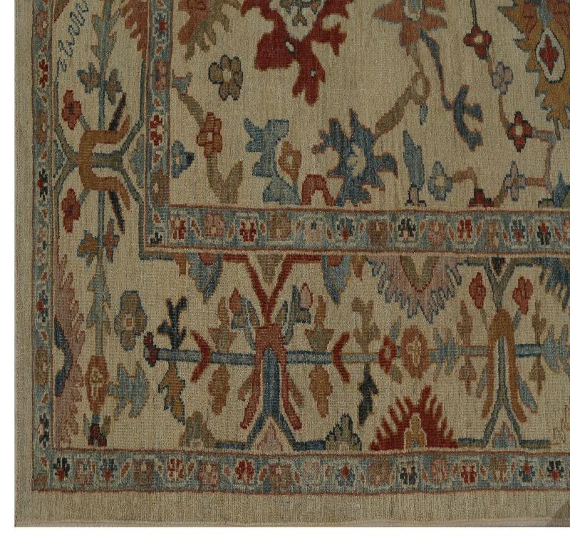 Oushak-Teppiche aus der Türkei – Design – 98153 (20. Jahrhundert) im Angebot
