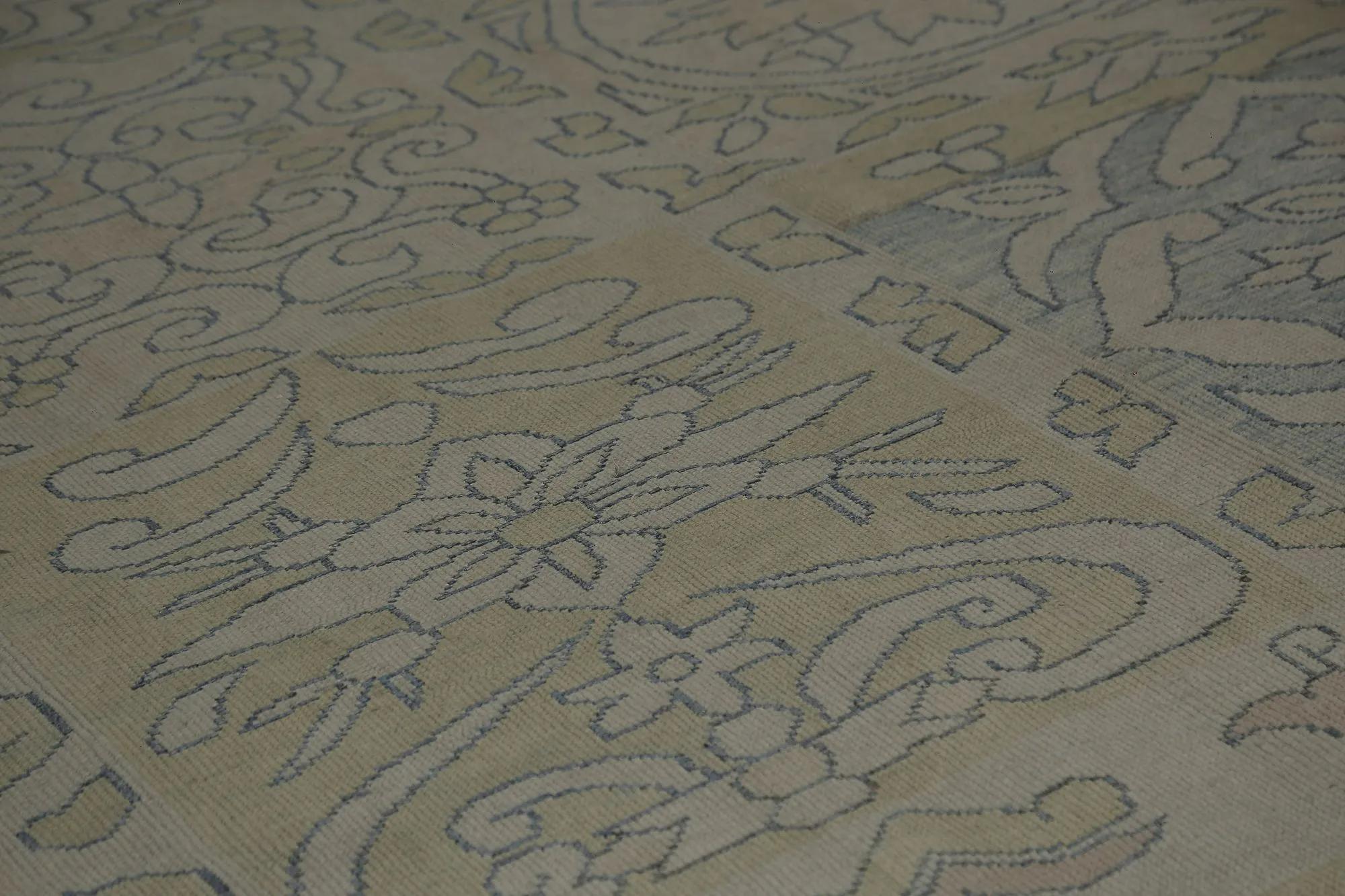 Turkey Oushak Area Rugs - Design - 98210 In Excellent Condition For Sale In Dallas, TX