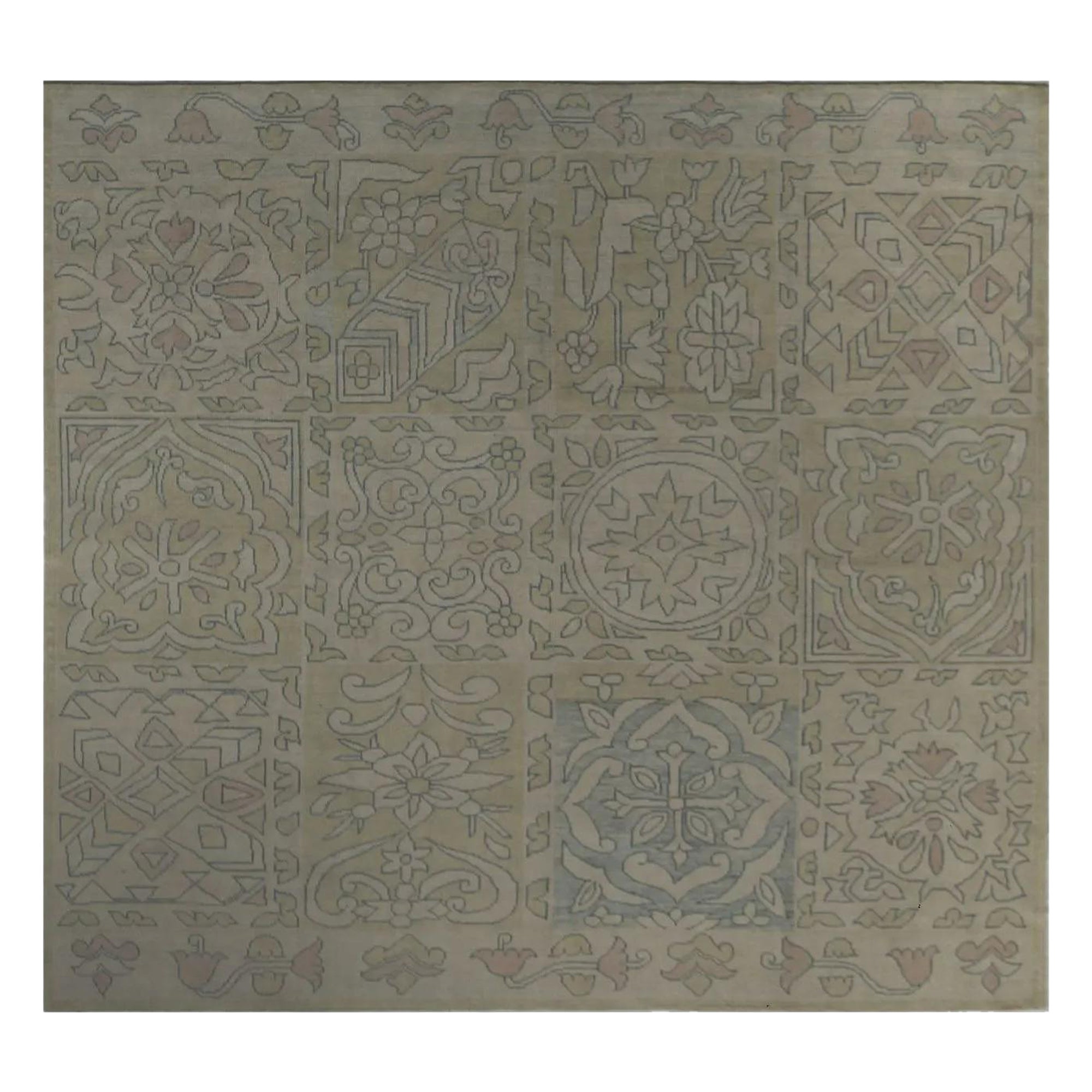 Turkey Oushak Area Rugs - Design - 98210 For Sale