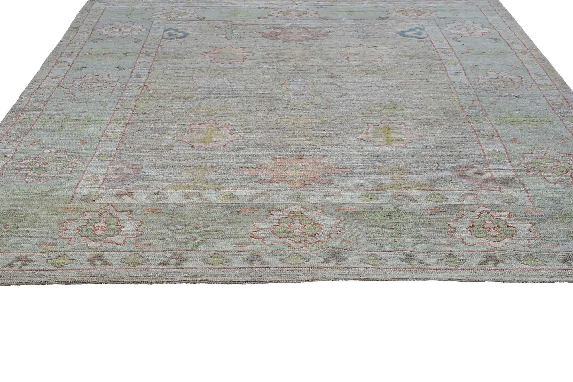 Oushak-Teppiche aus der Türkei – Design – 98540 (Türkisch) im Angebot