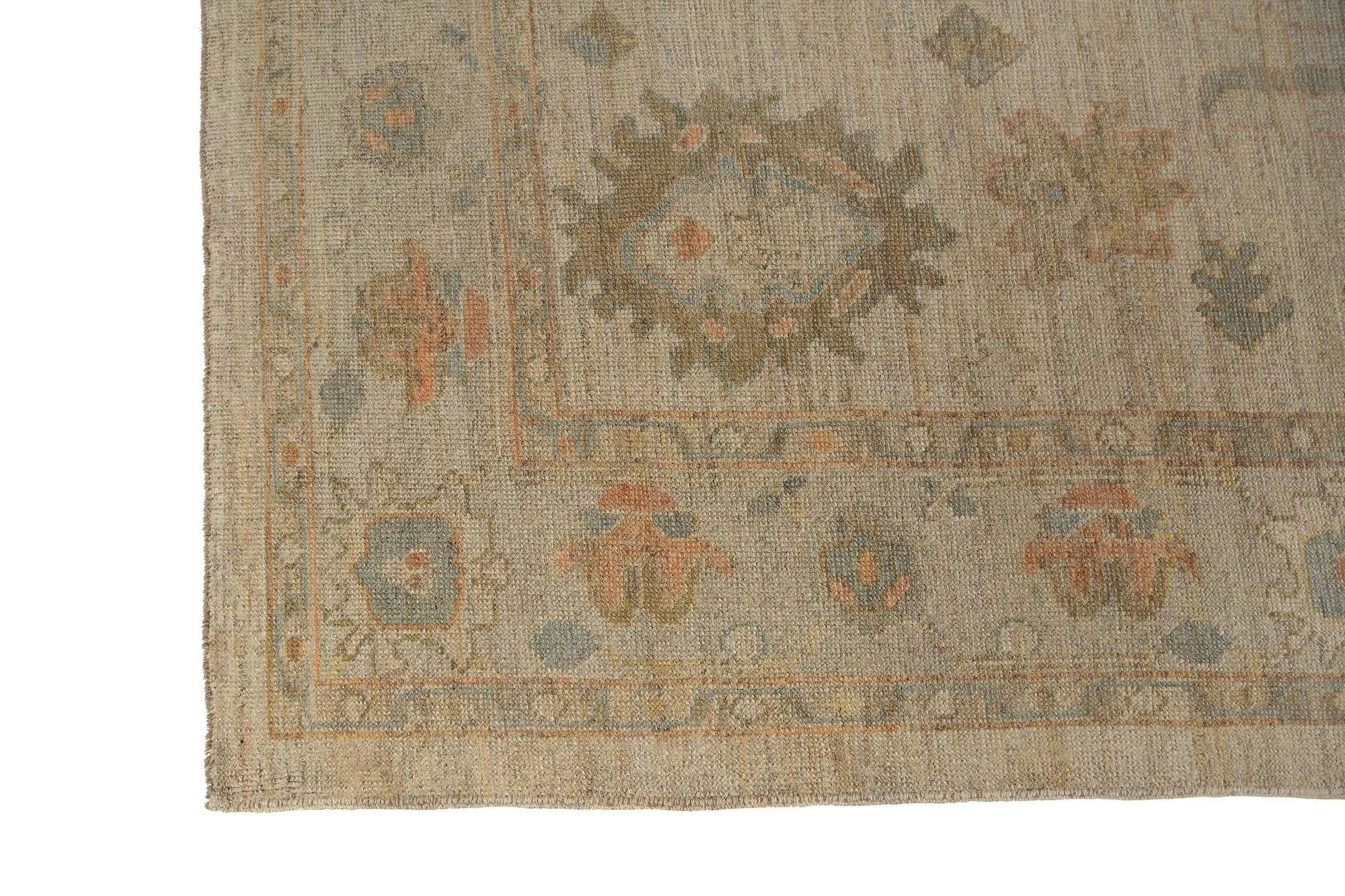 Turco Tappeti per l'area della Turchia Oushak - Design - 98550 in vendita