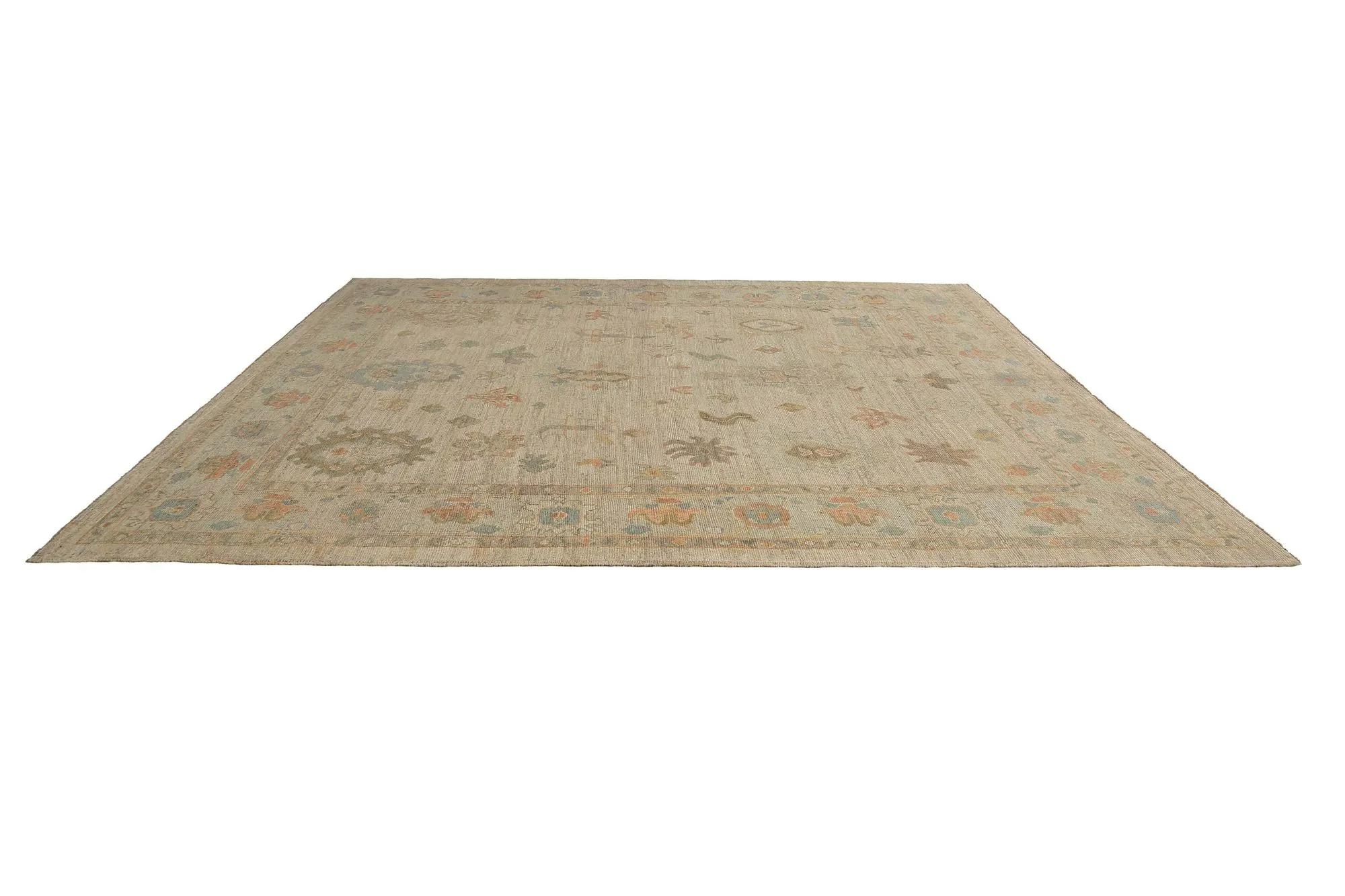 XX secolo Tappeti per l'area della Turchia Oushak - Design - 98550 in vendita