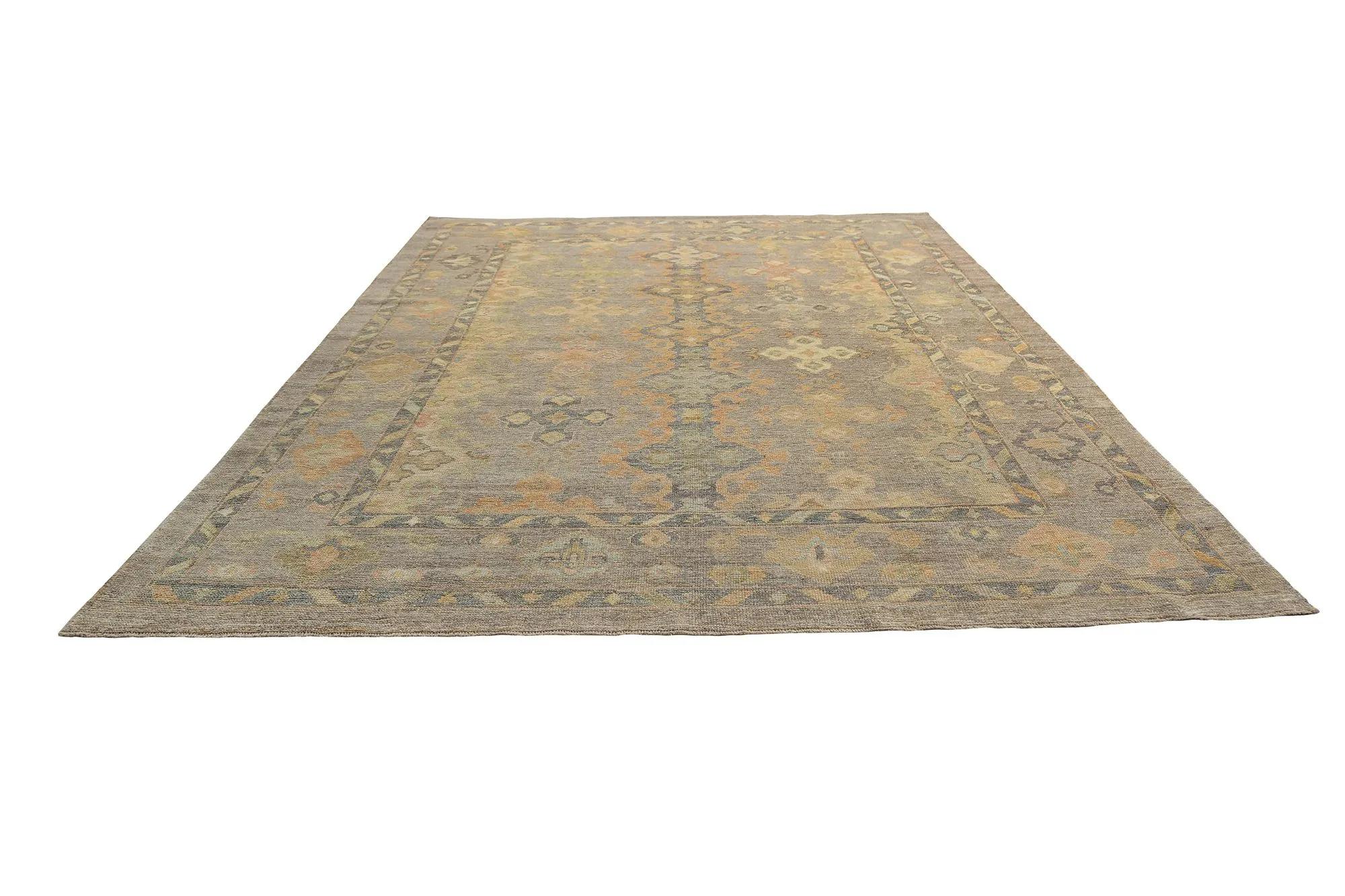 Turquía Oushak Alfombras - Diseño - 98551 siglo XX en venta