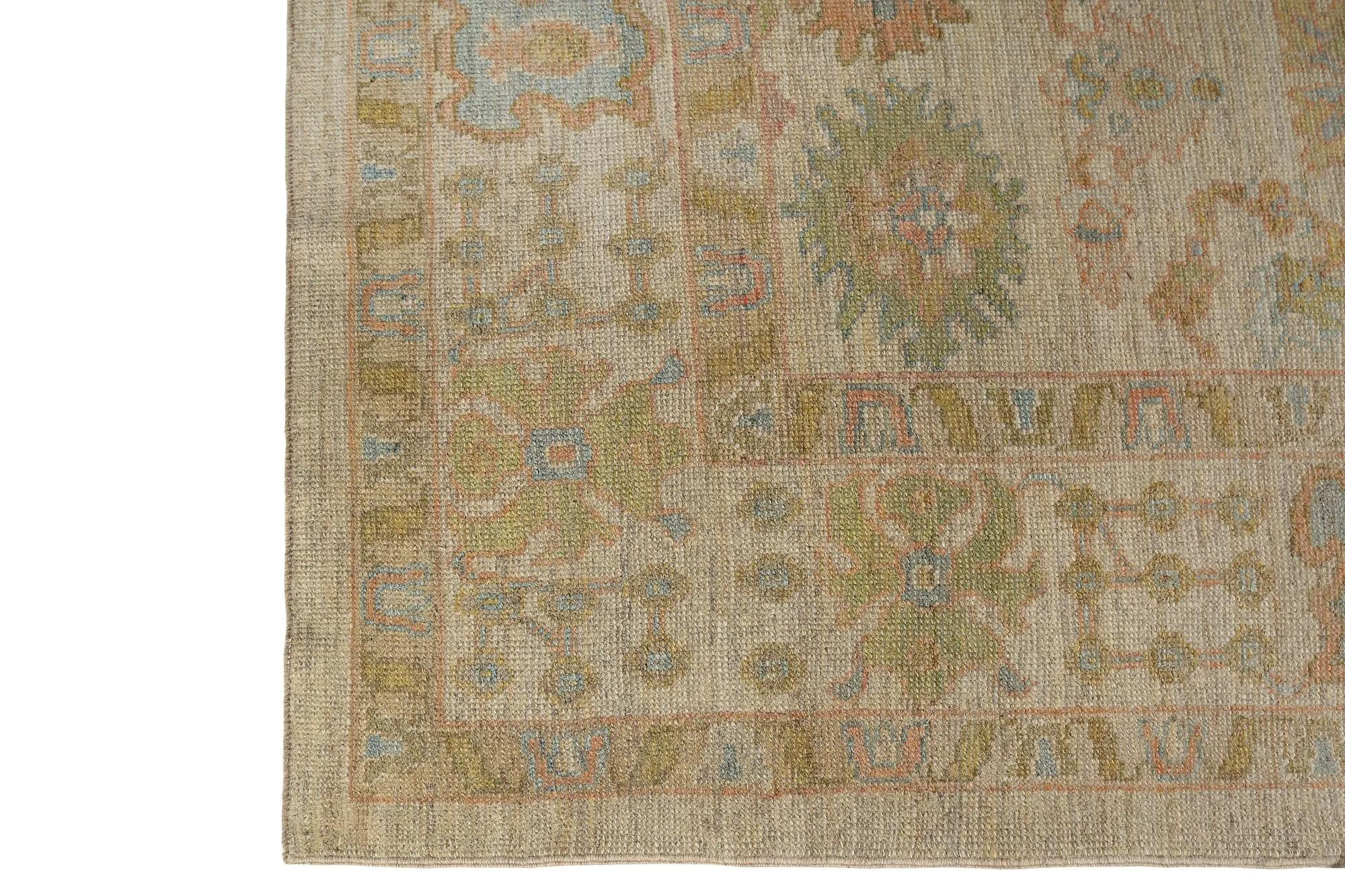 Oushak-Teppiche aus der Türkei – Design – 98552 (Türkisch) im Angebot