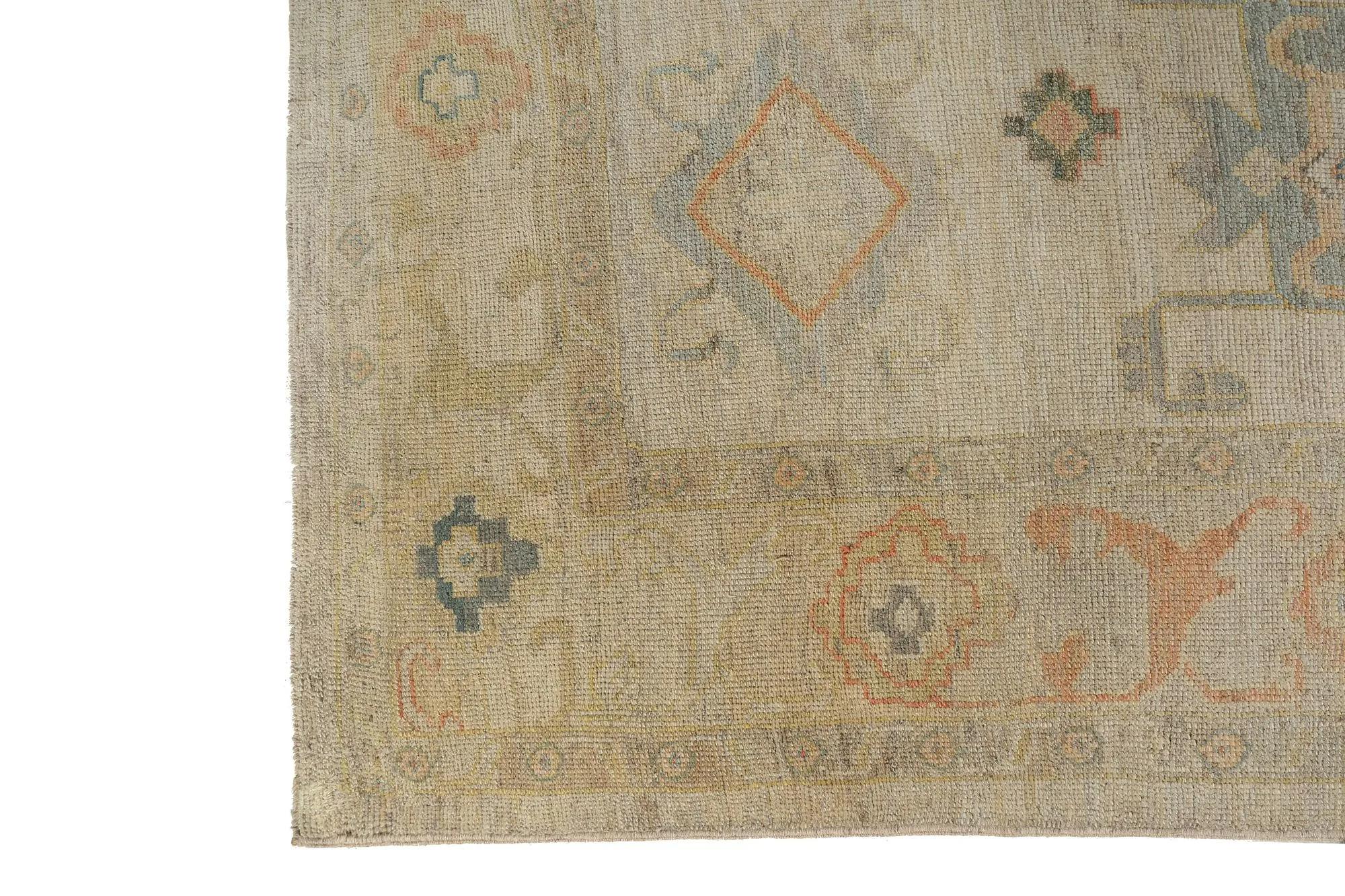 XX secolo Tappeti per l'area della Turchia Oushak - Design - 98556 in vendita