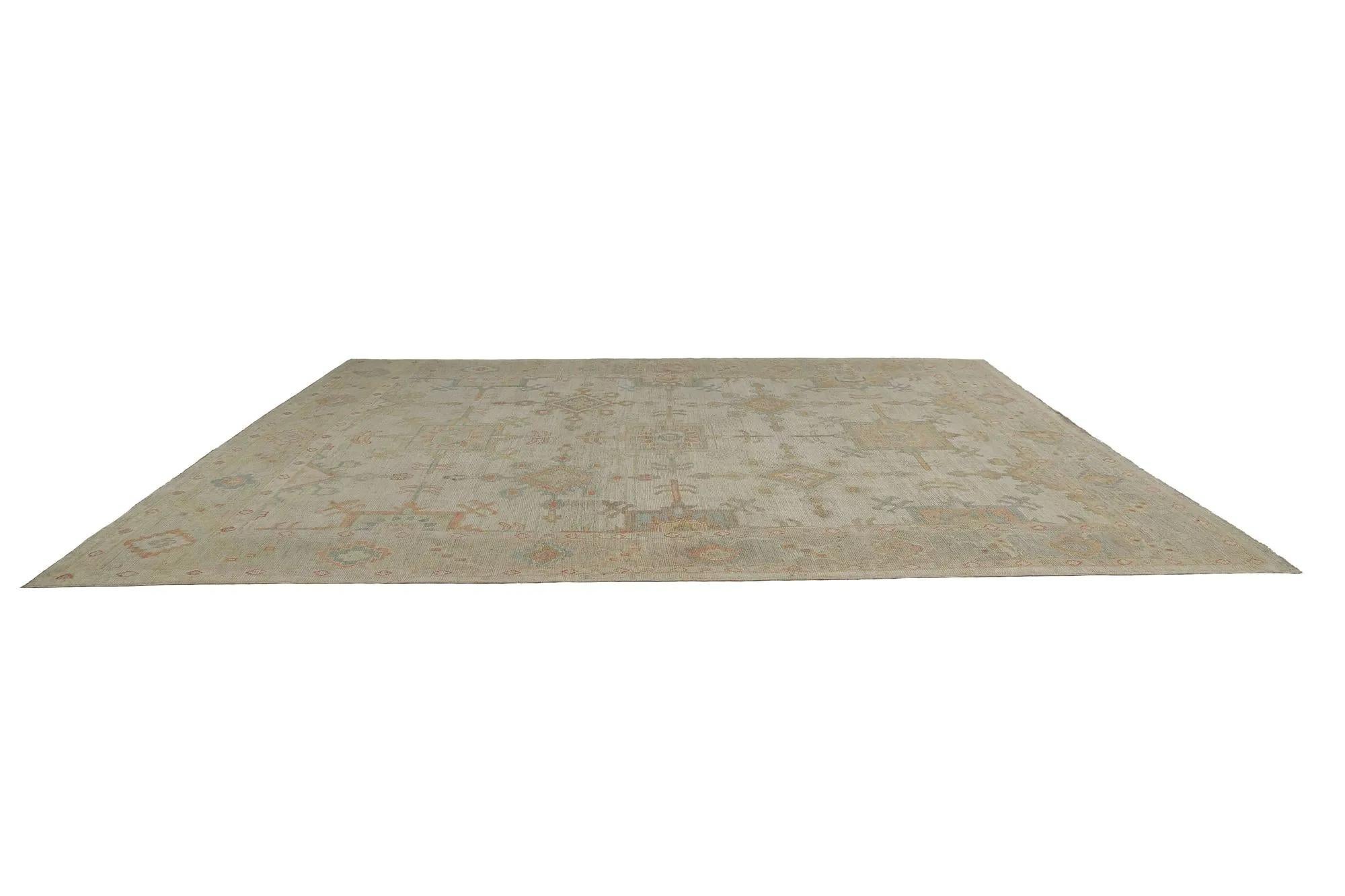 Entdecken Sie die Eleganz von Turkey Oushak mit seinen Teppichen. Dieses exklusive Design, das mit viel Liebe zum Detail entworfen wurde, ist perfekt, um Ihren Raum zu verschönern.