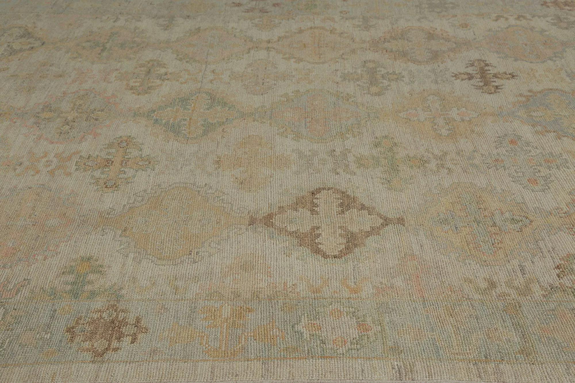 Tappeti per l'area della Turchia Oushak - Design - 98558 In condizioni ottime in vendita a Dallas, TX
