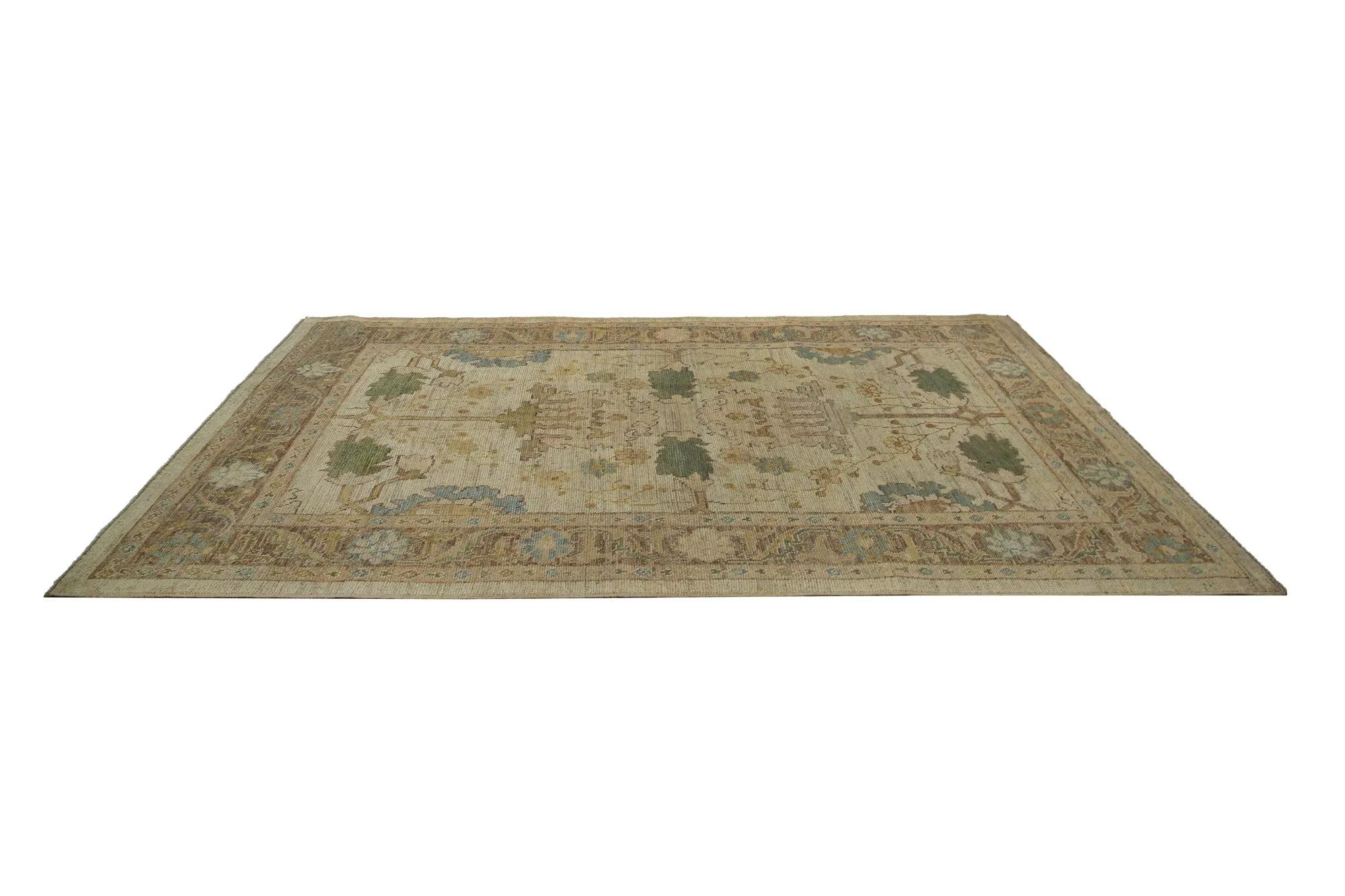 20th Century Turkey Oushak Area Rugs - Design - 98567 For Sale