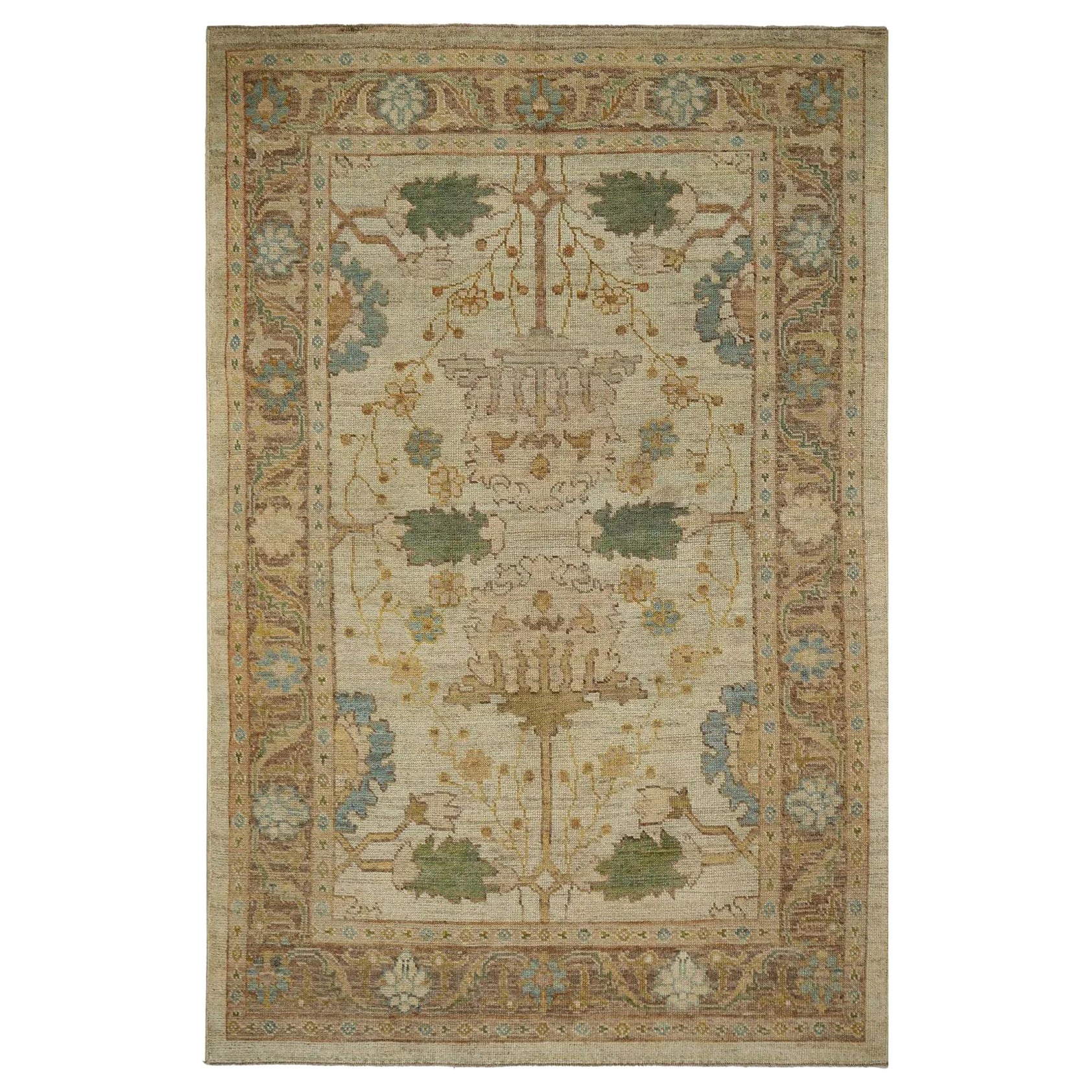 Turkey Oushak Area Rugs - Design - 98567 For Sale