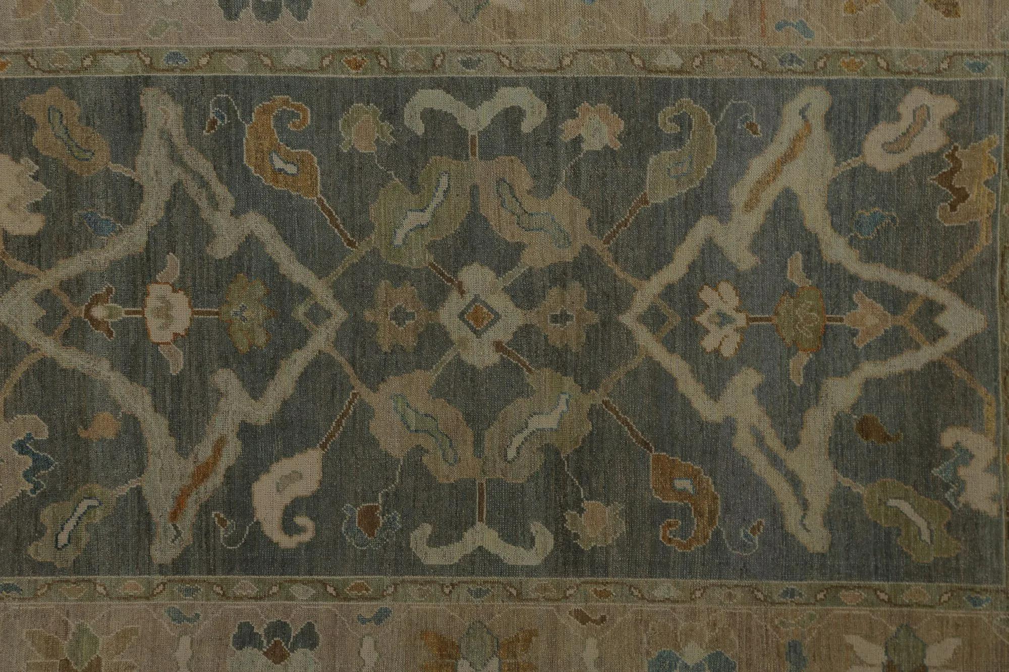 Tappeti per l'area della Turchia Oushak - Design - 98602 In condizioni ottime in vendita a Dallas, TX