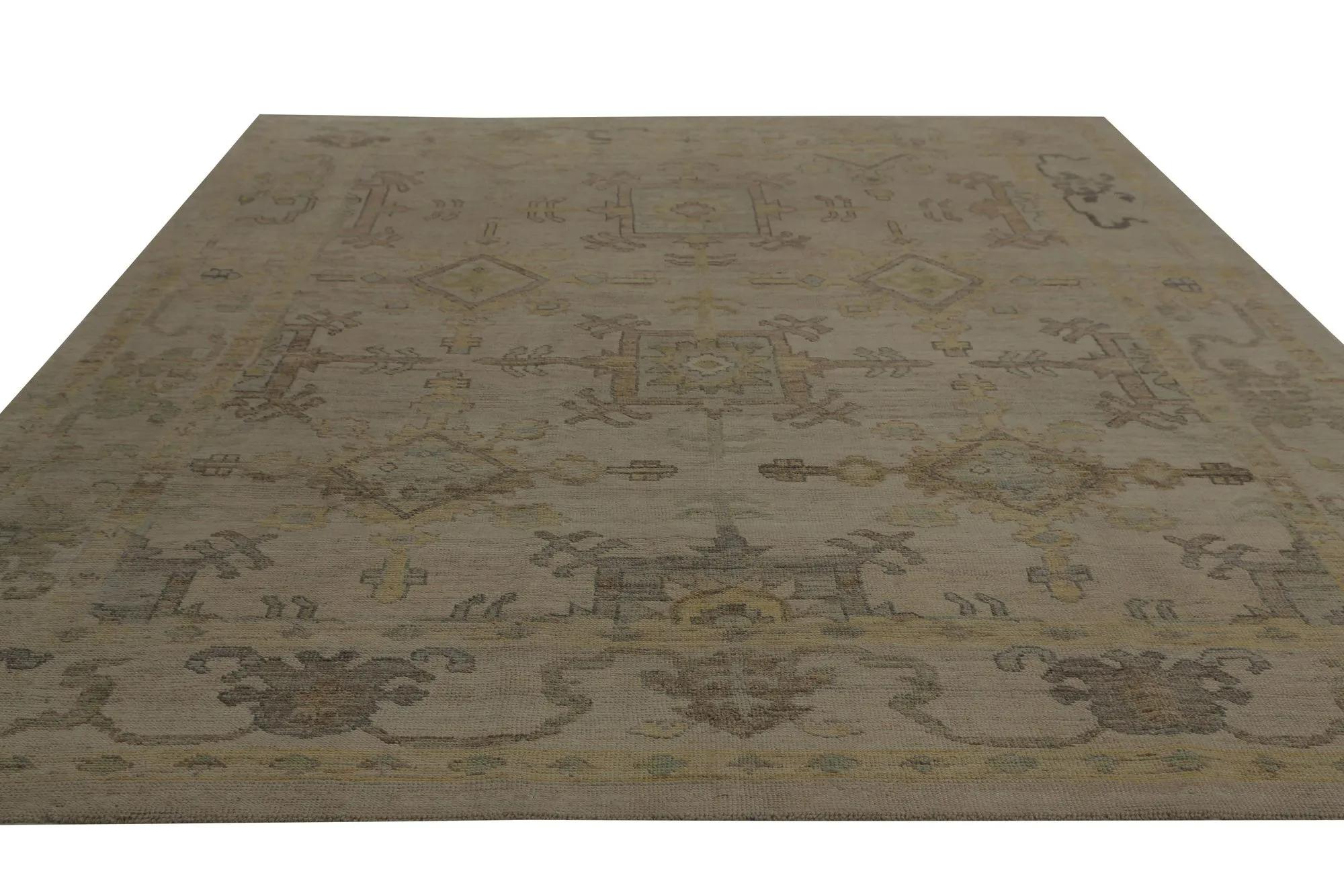 Oushak-Teppiche aus der Türkei – Design – 98603 (Türkisch) im Angebot