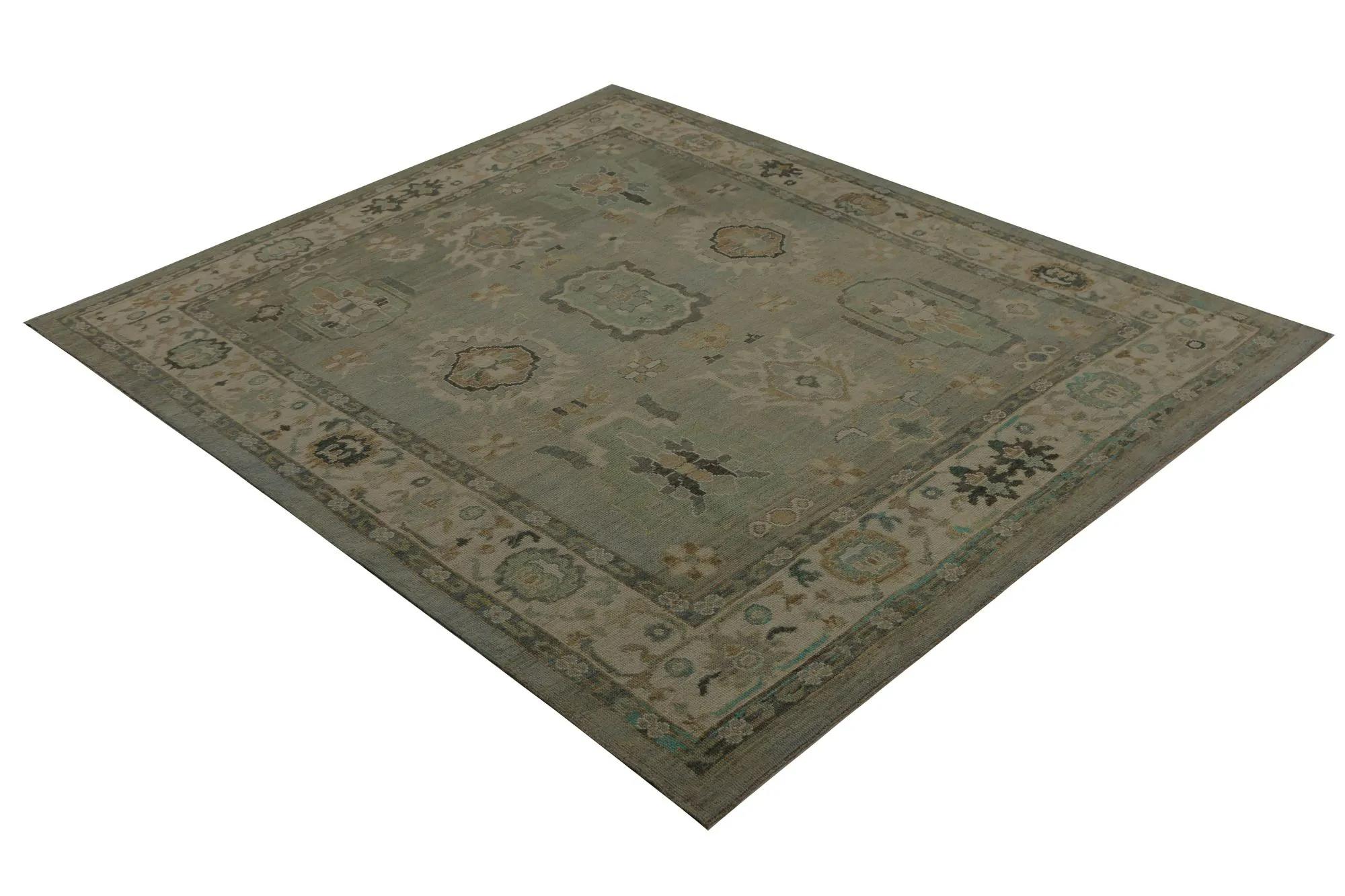 Turc Tapis d'Oushak de Turquie - Design - 98605 en vente