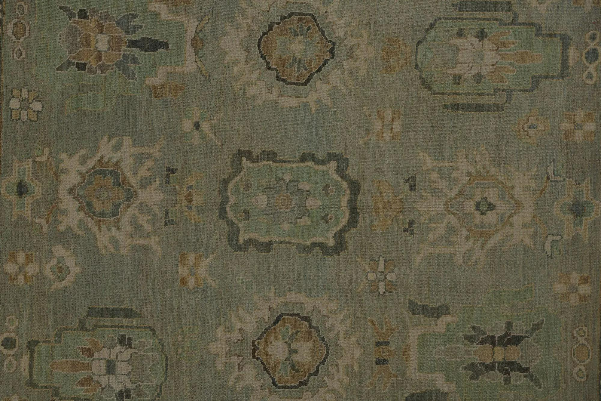 Tapis d'Oushak de Turquie - Design - 98605 Excellent état - En vente à Dallas, TX