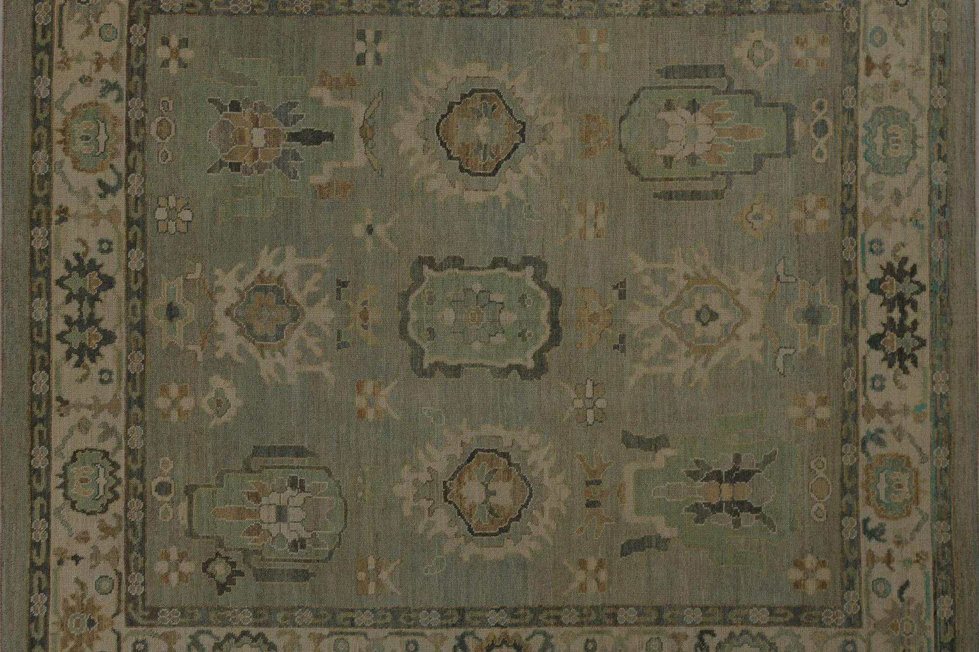 20ième siècle Tapis d'Oushak de Turquie - Design - 98605 en vente