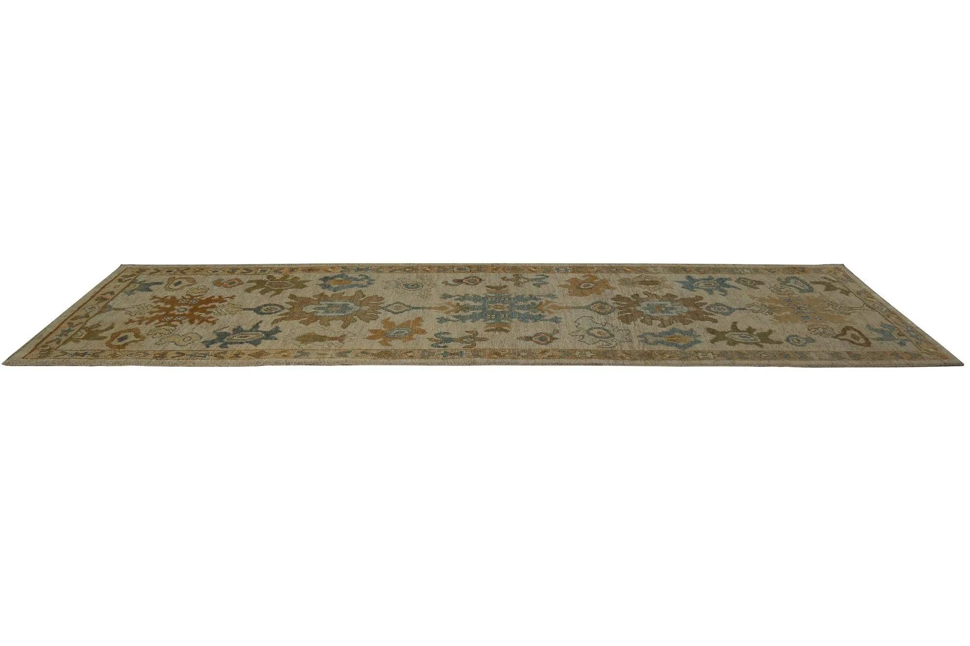 Oushak-Teppiche aus der Türkei – Design – 98607 (20. Jahrhundert) im Angebot