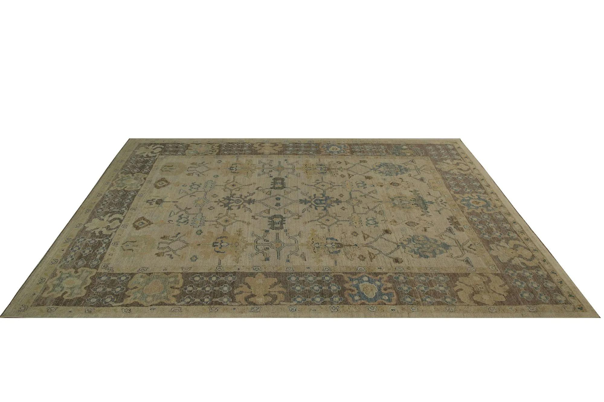 XX secolo Tappeti per l'area della Turchia Oushak - Design - 98616 in vendita