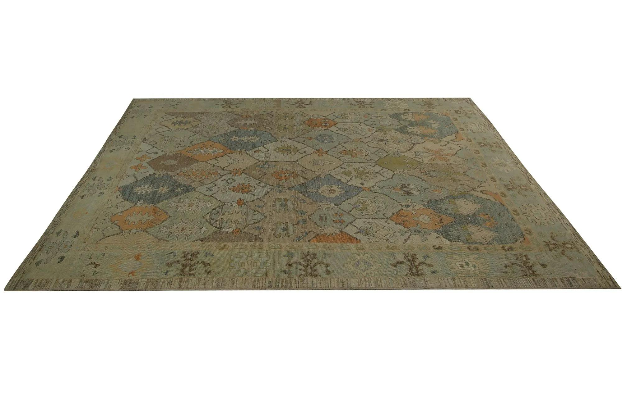 Oushak-Teppiche aus der Türkei – Design – 98617 im Zustand „Hervorragend“ im Angebot in Dallas, TX
