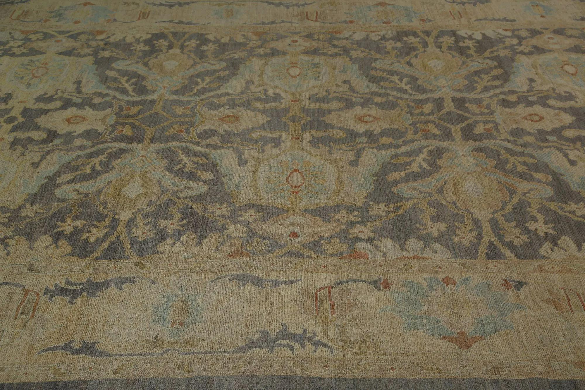 Tappeti per l'area della Turchia Oushak - Design - 98629 In condizioni ottime in vendita a Dallas, TX