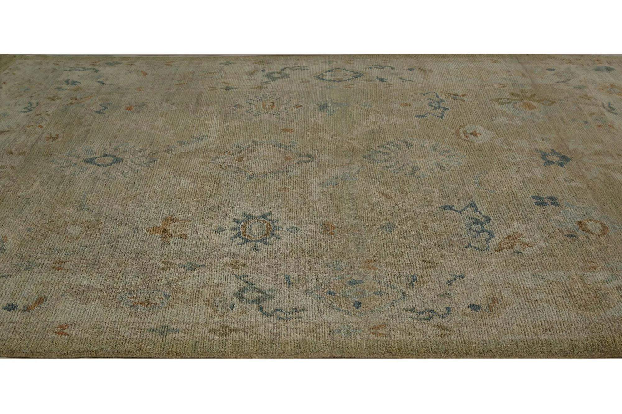 Tappeti per l'area della Turchia Oushak - Design - 98631 In condizioni ottime in vendita a Dallas, TX