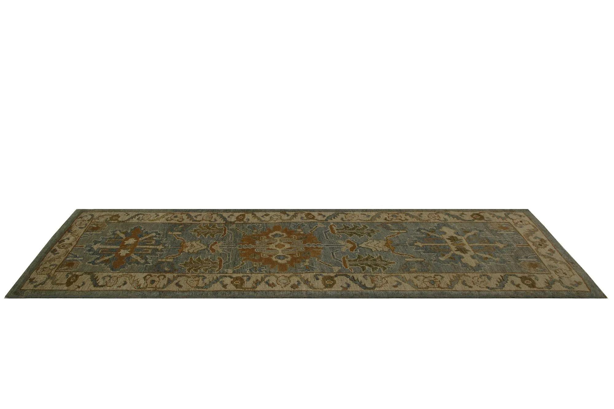 Oushak-Teppiche aus der Türkei – Design – 98632 (20. Jahrhundert) im Angebot
