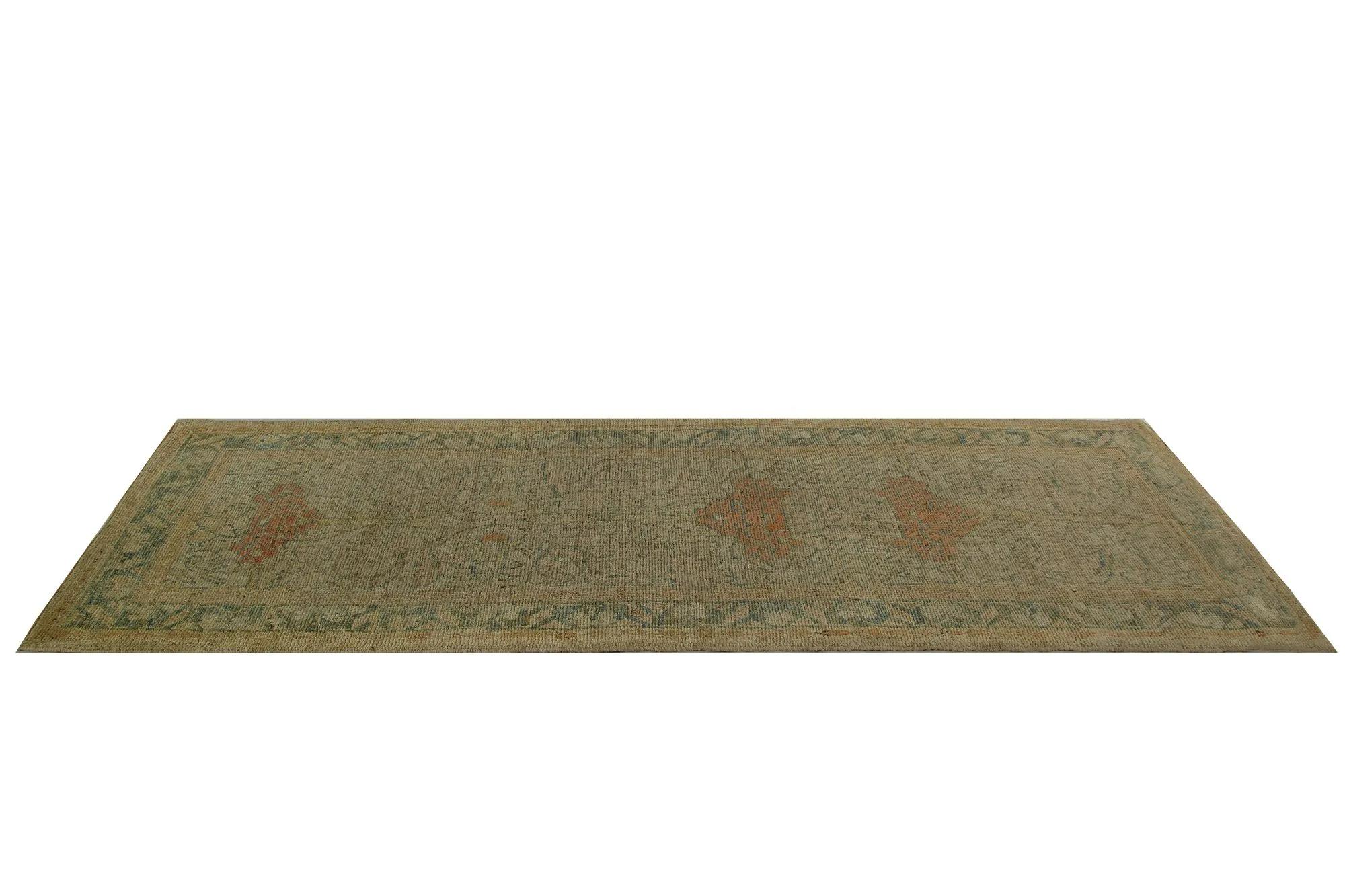 Oushak-Teppiche aus der Türkei – Design – 98633 (20. Jahrhundert) im Angebot