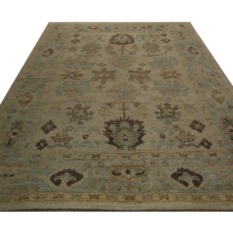Oushak-Teppiche aus der Türkei – Design – 98679 (Türkisch) im Angebot