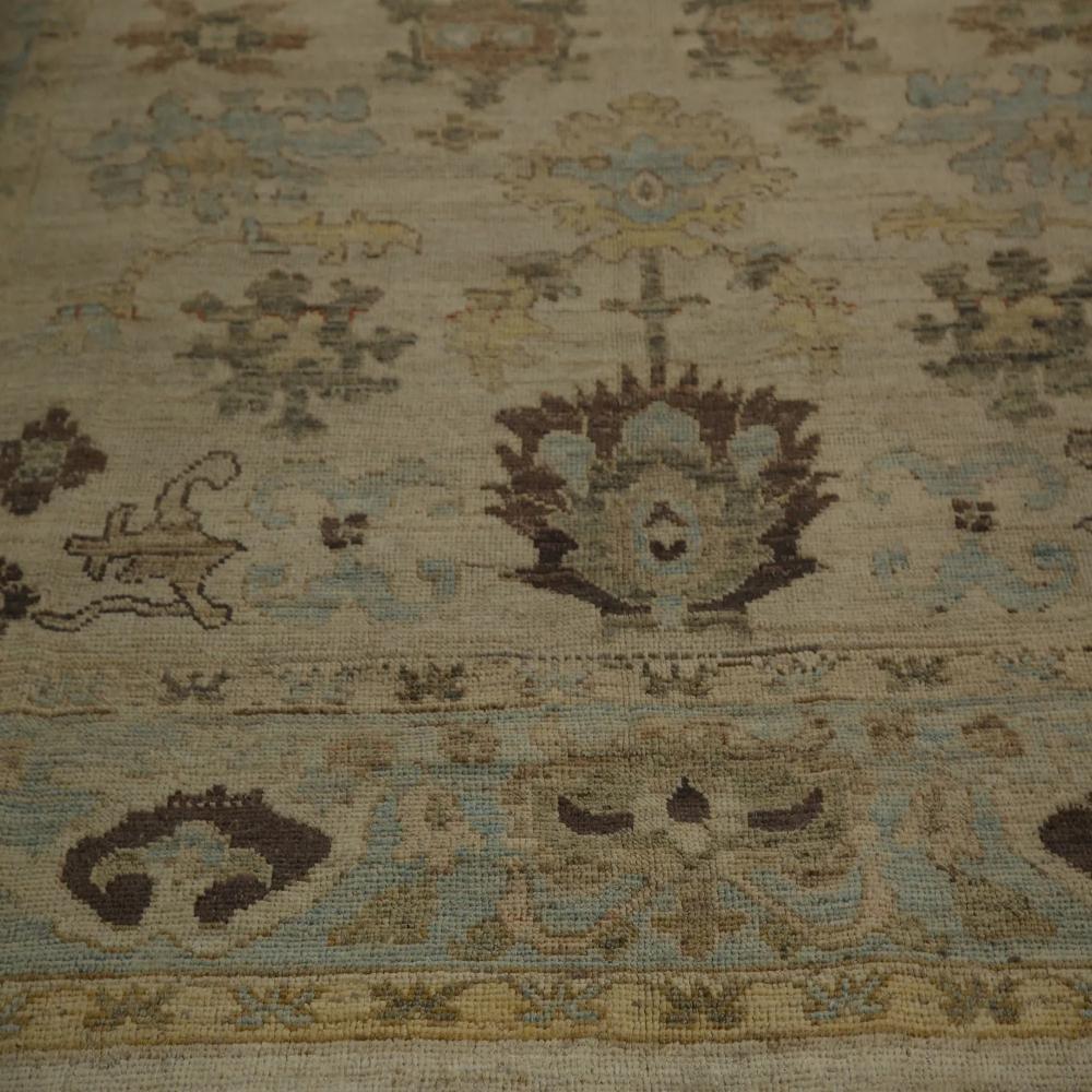 Oushak-Teppiche aus der Türkei – Design – 98679 (20. Jahrhundert) im Angebot