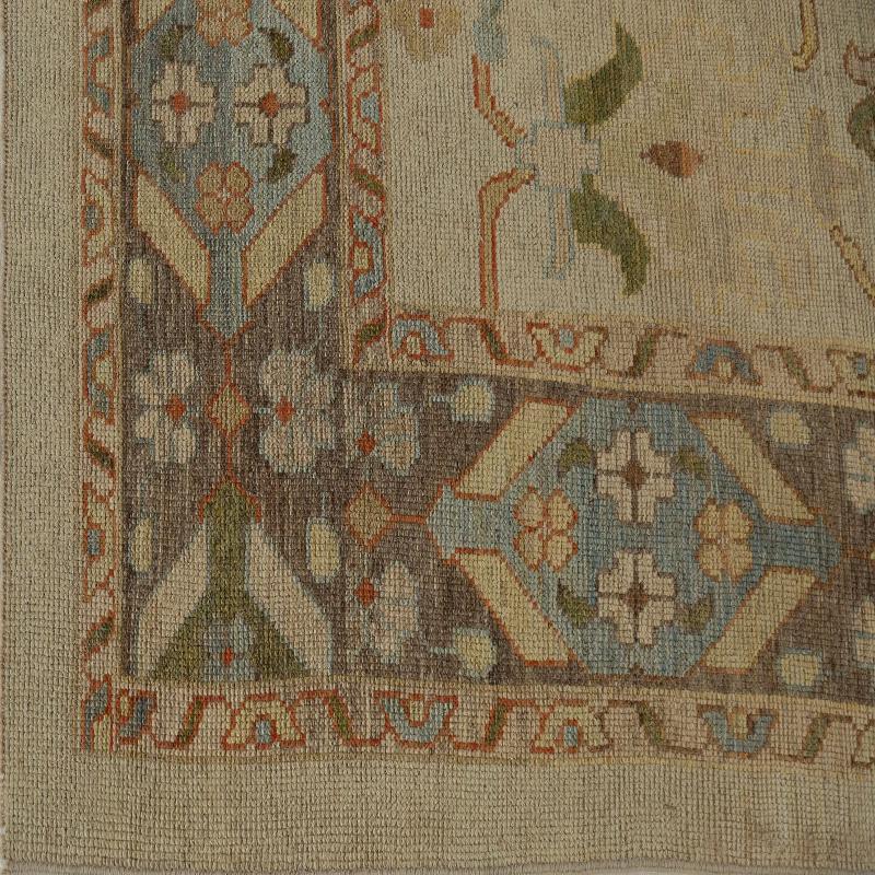 Hand-Woven Turkey Oushak Area Rugs - Design - 98778 For Sale