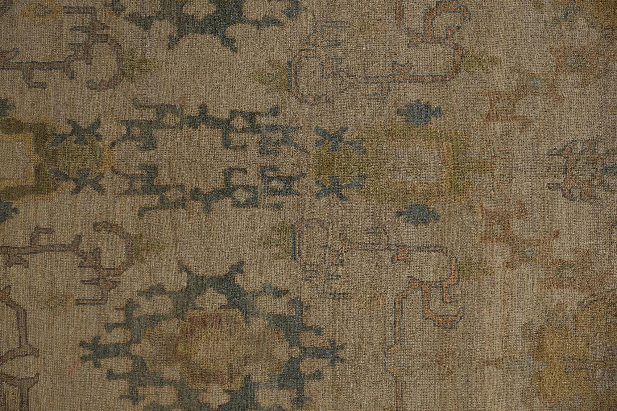 Tappeti per l'area della Turchia Oushak - Design - 98787 In condizioni ottime in vendita a Dallas, TX