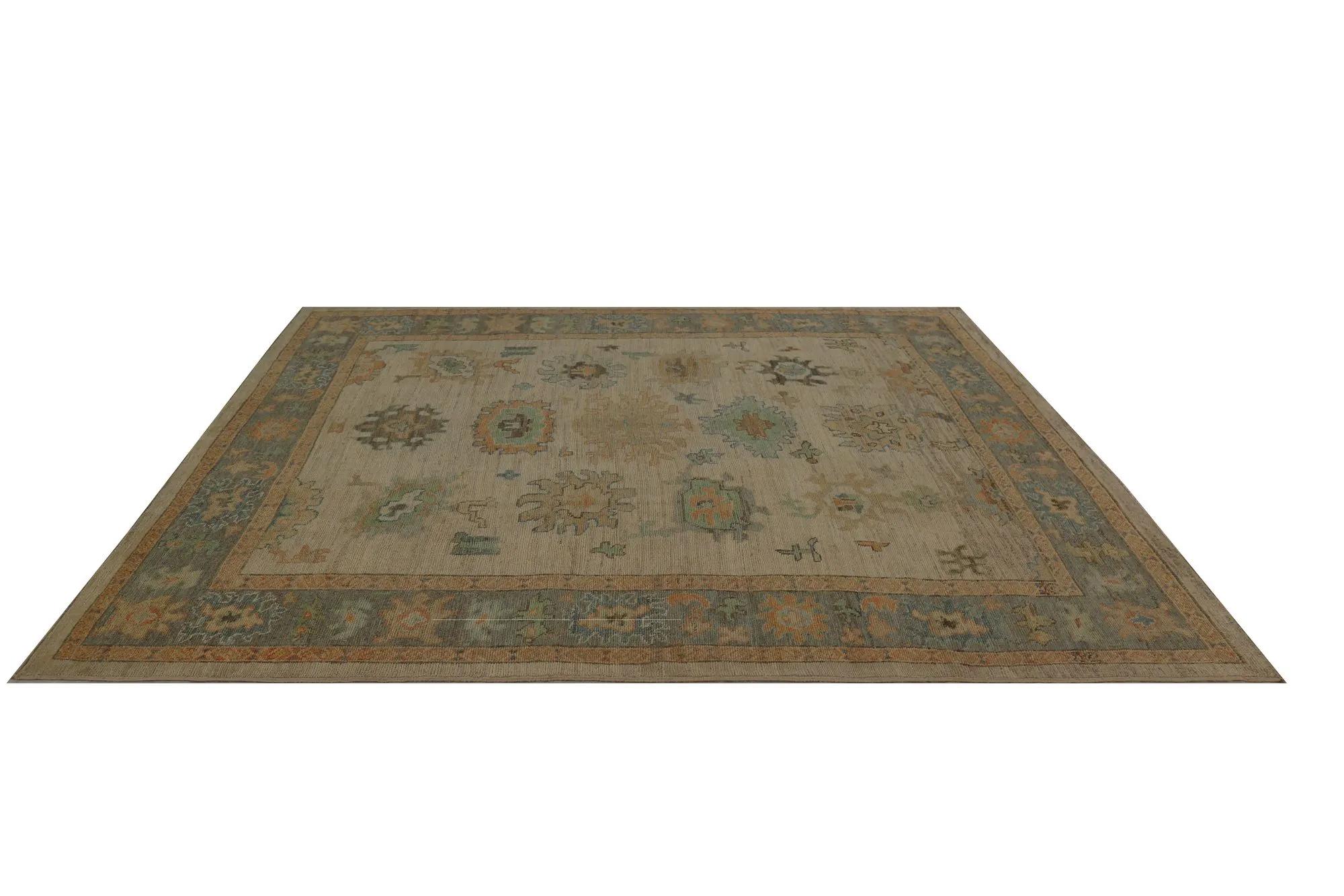 Scopri l'eleganza dei tappeti per l'area della Turchia Oushak. Progettato con una meticolosa attenzione ai dettagli, questo design esclusivo è perfetto per valorizzare il tuo spazio.
