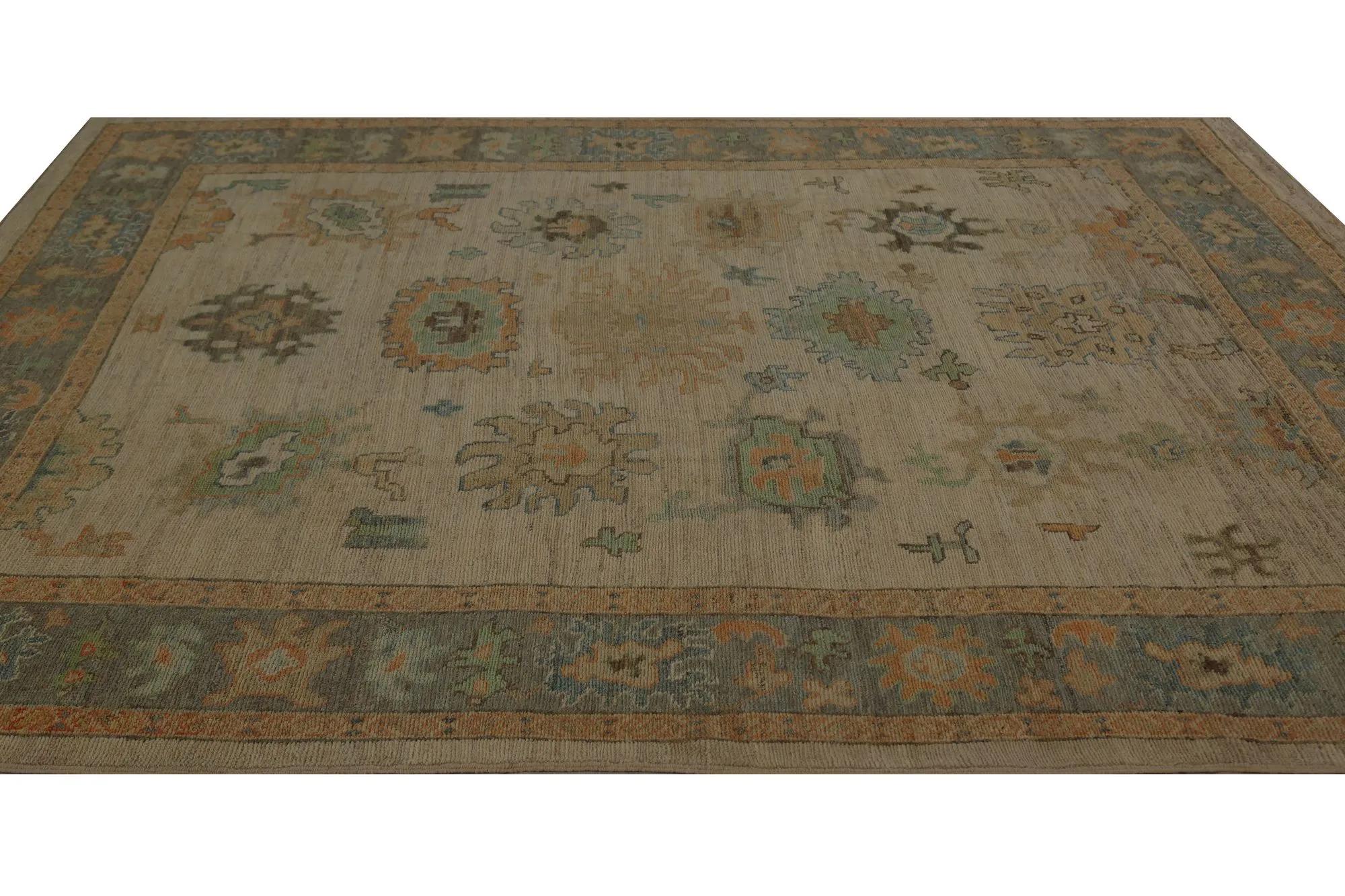 XX secolo Tappeti per l'area della Turchia Oushak - Design - 98857 in vendita