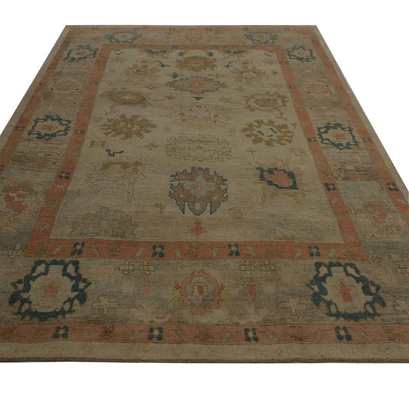 Turco Tappeti per l'area della Turchia Oushak - Design - 98955 in vendita
