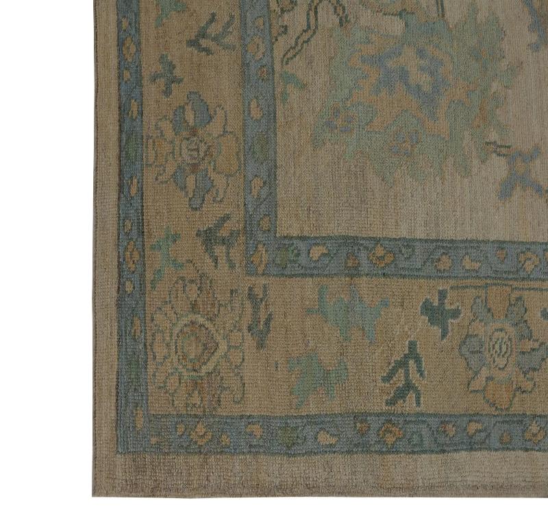 Oushak-Teppiche aus der Türkei – Design – 98959 (20. Jahrhundert) im Angebot