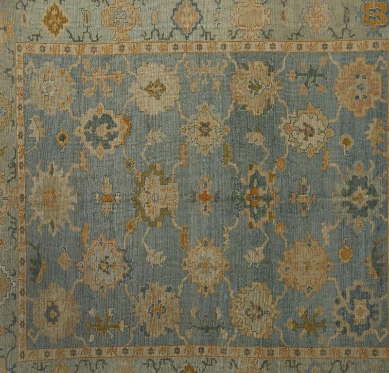 Oushak-Teppiche aus der Türkei – Design – 98962 (20. Jahrhundert) im Angebot