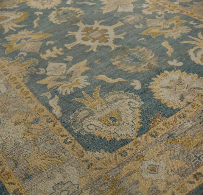 Oushak-Teppiche aus der Türkei – Design – 98963 (Türkisch) im Angebot