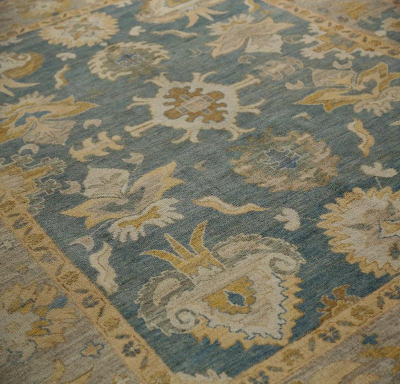 Oushak-Teppiche aus der Türkei – Design – 98963 im Zustand „Hervorragend“ im Angebot in Dallas, TX