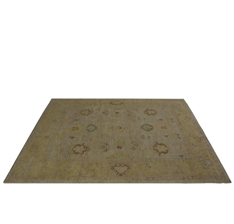 Oushak-Teppiche aus der Türkei – Design – 98977 (20. Jahrhundert) im Angebot