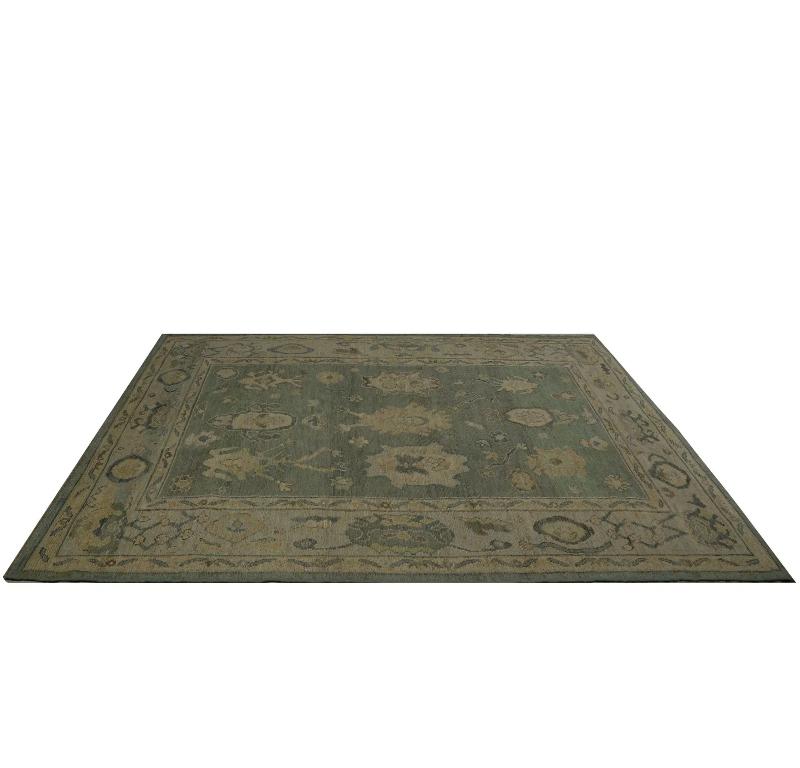 Oushak-Teppiche aus der Türkei – Design – 98981 (20. Jahrhundert) im Angebot