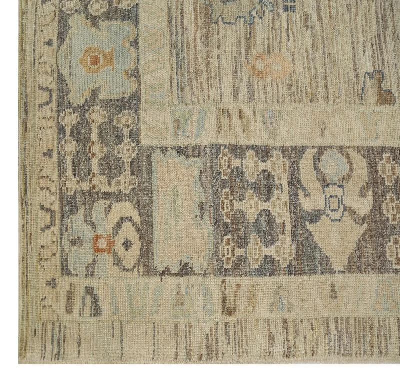 Turkish Turkey Oushak Area Rugs - Design - 99013 For Sale