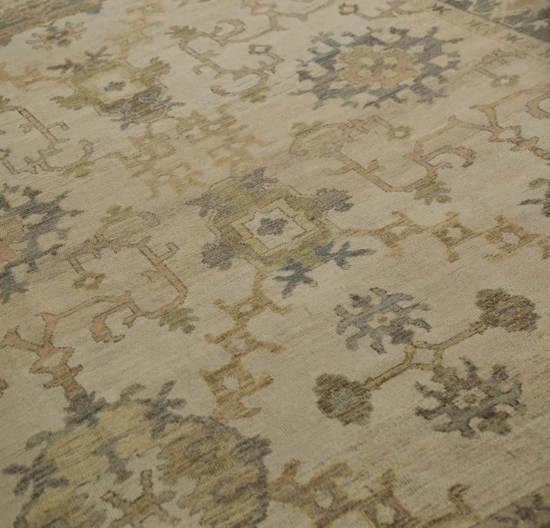 Oushak-Teppiche aus der Türkei – Design – 99014 im Zustand „Hervorragend“ im Angebot in Dallas, TX