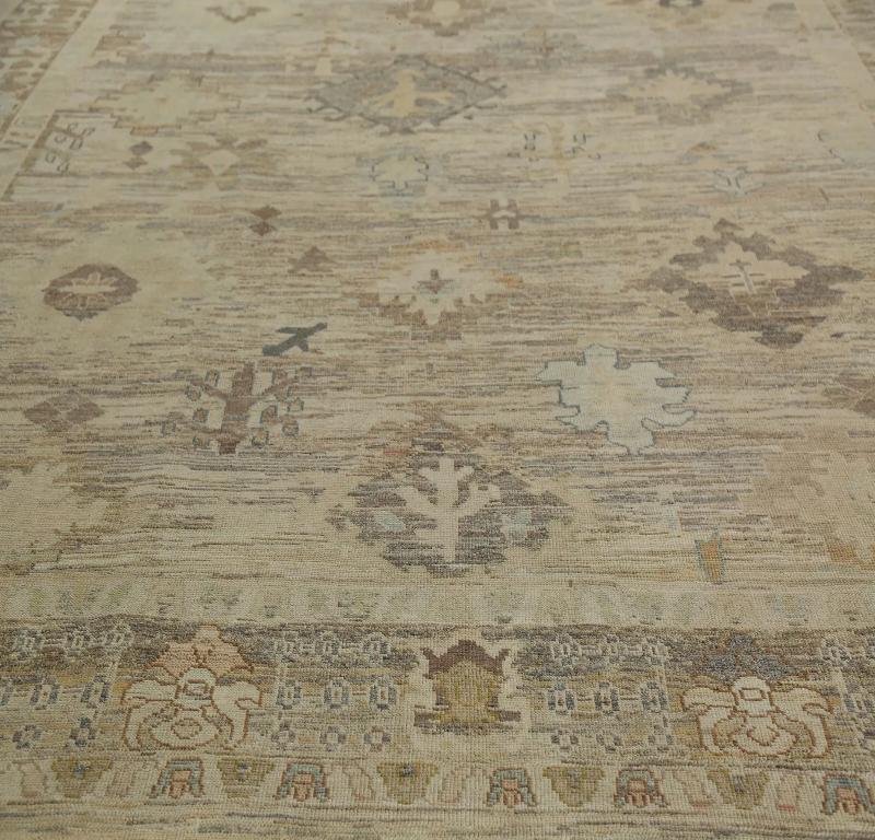 Turkey Oushak Area Rugs - Design - 99015 In Excellent Condition For Sale In Dallas, TX