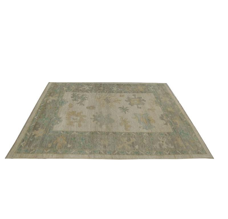 Oushak-Teppiche aus der Türkei – Design – 99045 (20. Jahrhundert) im Angebot