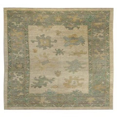 Tapis d'Oushak de Turquie - Design - 99045