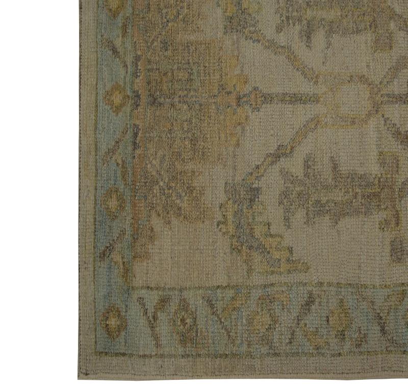 Oushak-Teppiche aus der Türkei – Design – 99048 (20. Jahrhundert) im Angebot