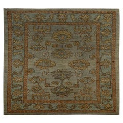 Tapis d'Oushak de Turquie - Design - 99055