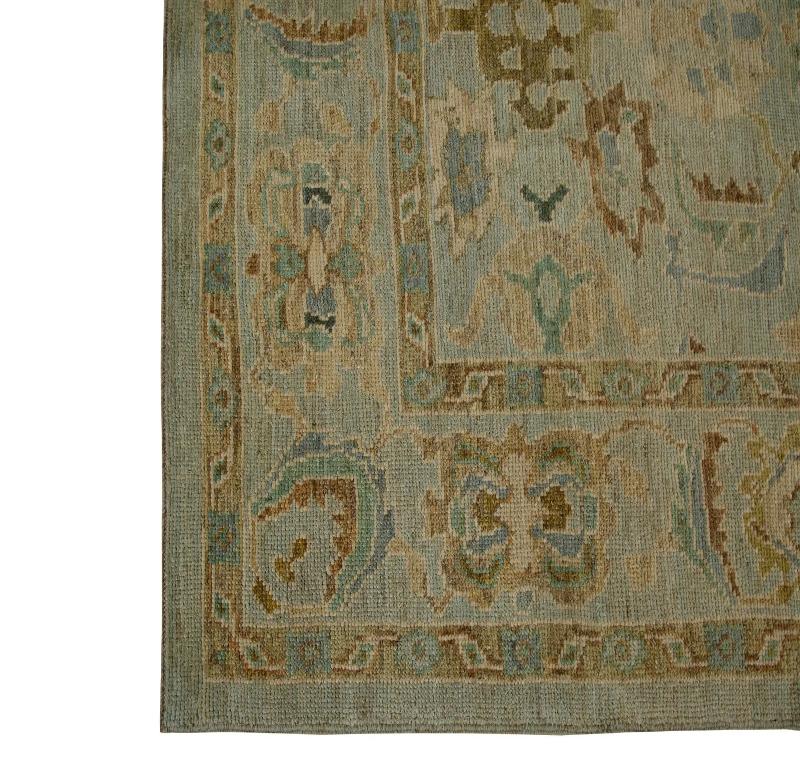 Oushak-Teppiche aus der Türkei – Design – 99056 (20. Jahrhundert) im Angebot